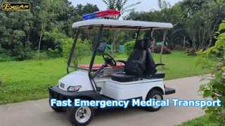 A1M2 Lihat Mengapa Memilih Kereta Ambulans Listrik dengan dua tempat duduk dan tandu