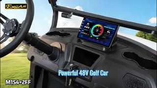 M1S4+2FF Putih Lihat Mengapa Memilih Mobil Listrik Golf Tegangan 48 Pengontrol 350A 3,7KW Sertifikat CE Motor AS